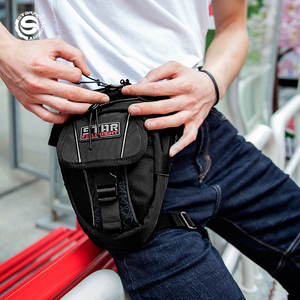 星空骑士摩托车腿包骑行包机车斜挎包男腰包外送跨包骑行背包防水