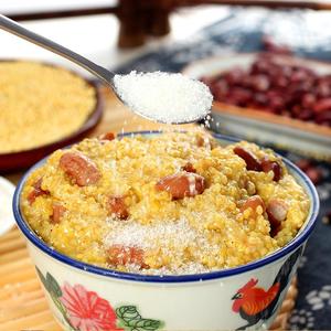 东北黄米饭500克手工制作黏米饭方便速食米饭软糯大黄米芸豆饭