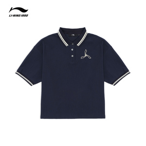 li-ning 1990李宁1990经典系列春夏女士短袖