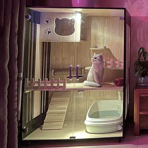 实木猫产房