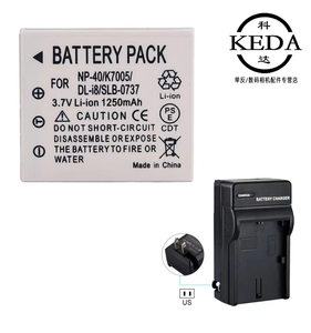 适用Kodak 柯达C763  C743 数码照相机电池+充电器 K7005电池