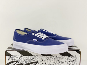 万斯官网旗舰店 og authentic lx 蓝色低帮男女帆布鞋安纳海姆