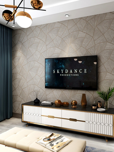 墙布背景墙客厅电视沙发无缝壁布全屋现代简约3d立体几何墙纸壁纸