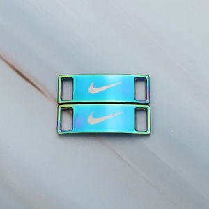 适配af1空军一号aj1金属宝石钻石耐克鞋带扣球鞋别针装饰标牌配件