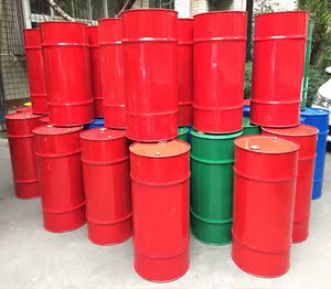 柴油桶logo印刷定制100l汽油桶100升油桶润滑油桶道具装饰汽油桶