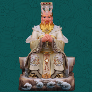 四海龙王龙王爷东海龙王像体东西南北汉白玉家居神像桌面摆件客厅