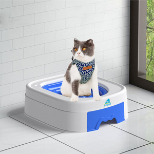 新款宠物猫厕训练器 马桶猫厕所 狗狗蹲厕坐便器代替猫砂盘大小便