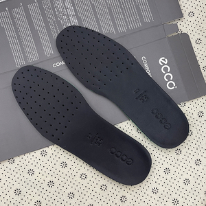 ecco爱步正品男士头层牛皮鞋垫舒适吸汗透气防臭男女通用减震鞋垫