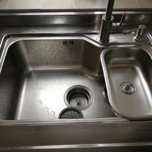 新品哈尔滨橱柜灶台不锈钢台面 做  04 白钢台面3u厨房定制定同.