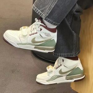 jordan air jordan legacy 312 _ 耐克女鞋air jordan 312 aj312白绿