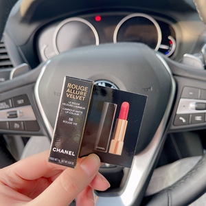 现货 香奈儿口红58#rouge vie 1g 小样 复古红棕色