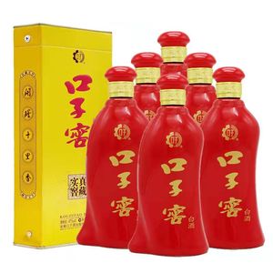 口子窖6年41度450ml*6瓶整箱装安徽名酒口子窖六年兼香型纯粮食酒