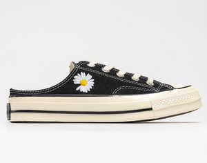 匡威官方旗舰店all star mule"pmo"1970黑白雏菊刺绣"一脚