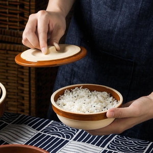 老式陶瓷蒸饭碗钵仔碗商用蒸菜蒸米饭蒸碗梅菜扣肉专用碗粗土砂碗