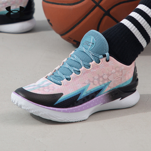 安德玛官方库里curry1低帮篮球鞋春季新款轻质缓震健身户外运动鞋