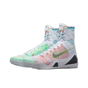 kobe 9 科比9代鸳鸯彩虹黑人月圣诞男高帮耐磨实战球鞋678301-904