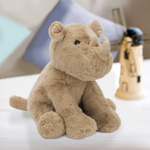 mchugs小犀牛毛绒玩具可爱布偶公仔安抚宝宝陪伴儿童布娃娃送礼物