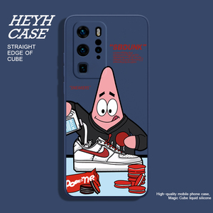 aj派大星华为mate40pro手机壳30适用p50p40p30p20荣耀60新款nova7女9