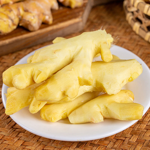 湖南汝城小黄姜5斤新鲜食用生姜高山小黄姜老姜土姜包邮月子姜