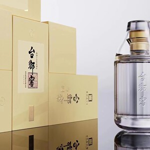 100ml*5瓶238】台乡窖青春礼盒酱香型白酒53度纯粮食酒 自饮小酒