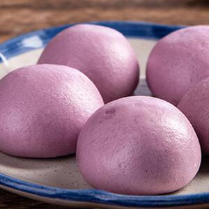 2代包邮 小东北紫薯包 约26个香甜可口 速冻面点早餐食品馒头面食