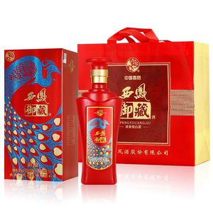 西凤御藏 52度浓香型白酒500ml*6瓶整箱装婚宴送礼酒_阿里巴巴找货