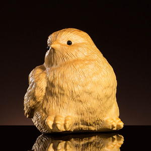 木雕小鸡
