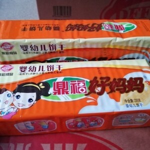 鼎福妈妈的味道婴幼儿饼干225g好妈妈钙奶饼干宝宝辅食营养零食