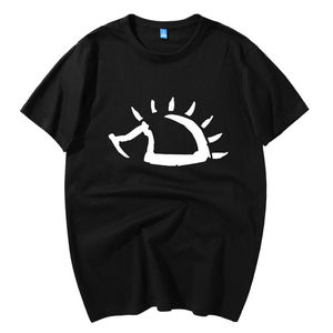 民谣音乐人赵雷巡演同款自由刺猬男女短袖t恤衫纯棉半袖衣服体恤