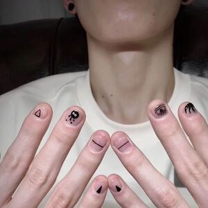 9012人付款天猫儿童纹身贴纸男女孩卡通指甲手表贴防水宝宝美甲套装可