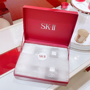 专柜正品skii/sk2礼盒大号空盒子神仙水大红瓶包装袋礼品袋纸袋子