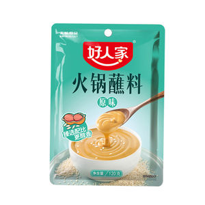 好人家原味火锅蘸料120g香辣蘸碟火锅家用芝麻酱花生酱调味料390