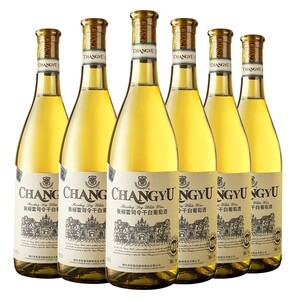 张裕雷司令干白葡萄酒750ml*6整箱6瓶特选级葡萄酒