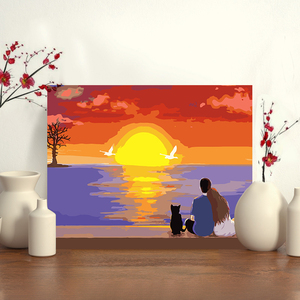 定制手绘画风景