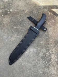 华匠坊疯狗大法器户外求生战术刀具露营防身高硬度野外刀套k鞘