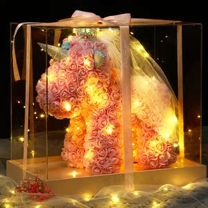独角兽永花生30岁女人生日礼物网红永生花女生感动哭了的礼物20岁