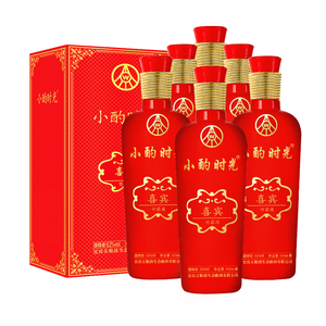 秩富老酒拍卖行淘宝五粮液小酌时光典藏1号精制 竹荪酒 52度浓香型