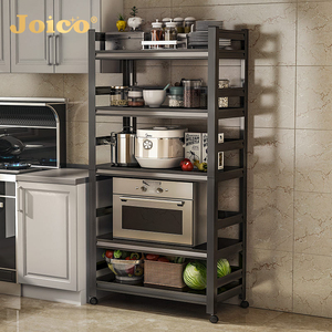 JOICO瑞士可移动多层厨房置物架落地橱柜多功能微波炉锅架储物柜