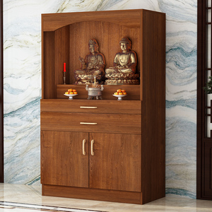 新疆西藏包邮佛龛新中式立柜财神爷柜子神台供桌佛台家用香案观音