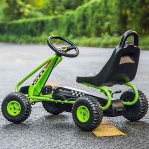 卡丁车10岁以上脚蹬儿童四轮脚踏骑行炫酷运动自行车赛车健身玩具