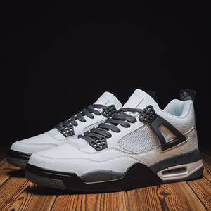 aj4白水泥热熔岩男鞋大巴黎篮球联名大学蓝aj3莆田纯原