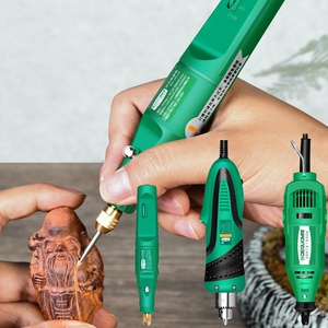 翡翠原石工具电磨机玉石蜜蜡奇石雕刻开窗去皮抛光打磨切割加工