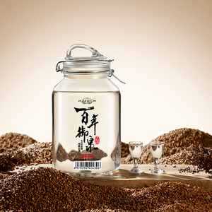 百年御泉泡药散装白酒纯粮食酒60度高度泡酒专用桶装10斤高粱老酒