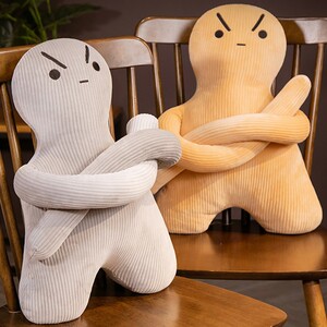 恶搞人型抱枕男女生睡觉毛绒玩具长臂人玩偶靠枕搞怪公仔娃娃礼物