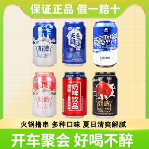 新疆天润奶啤西域春佳丽奶啤组合装乳酸菌饮料饮品整箱300ml*12罐