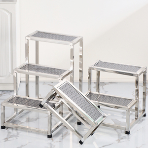 凳床304脚凳护士医院踏手术室加厚用防滑不锈钢脚踏检查凳