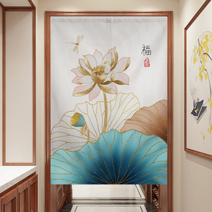 莲花门帘