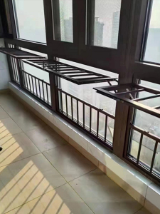 001人付款淘宝阳台护栏内衣晾衣架折叠室外文胸晾晒架小型室内袜子