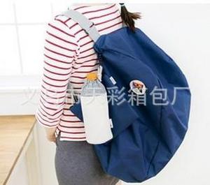 韩版qhcocl 旅行可折叠 式双肩背包单肩背包大容量收纳潮包女款