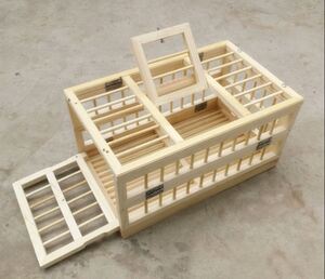 鸽子用具用品大全专用组装笼鸽子笼养殖笼繁殖箱组合巢信鸽配对笼